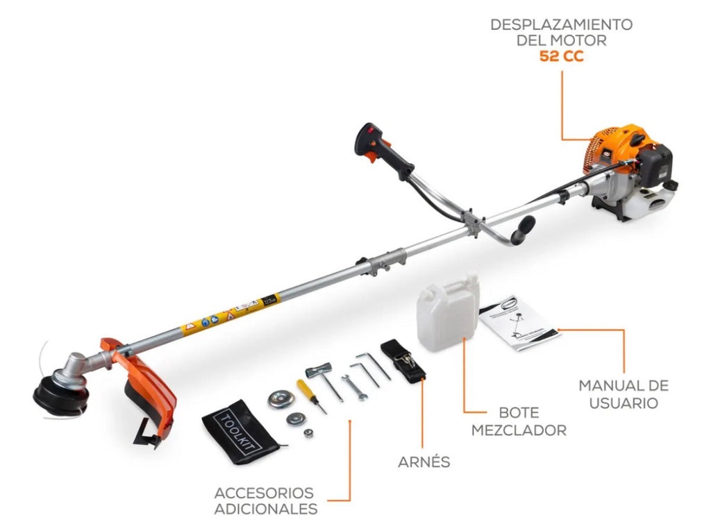 Desbrozadora a gasolina EVANS