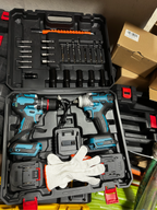 Kit llave de llave de impacto más taladro