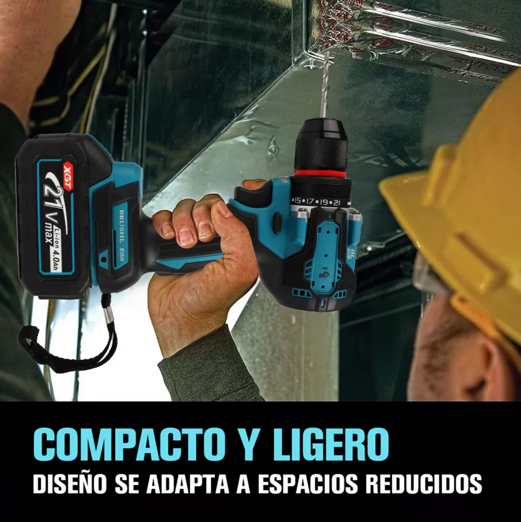 Kit llave de llave de impacto más taladro