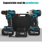 Kit llave de llave de impacto más taladro