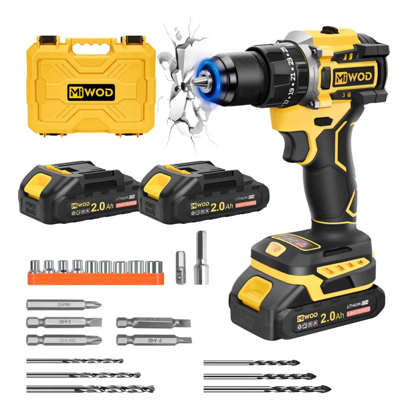 Taladro rotomartillo MIWOD