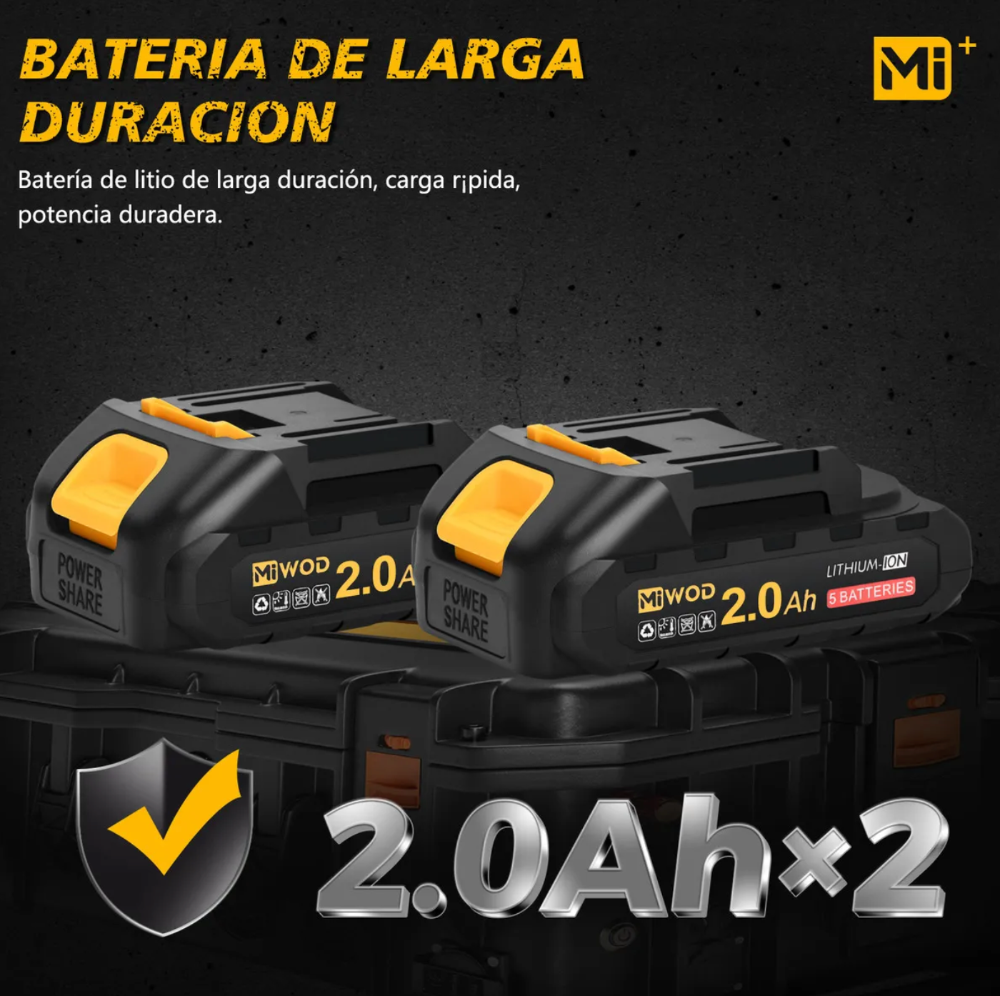 Taladro rotomartillo MIWOD