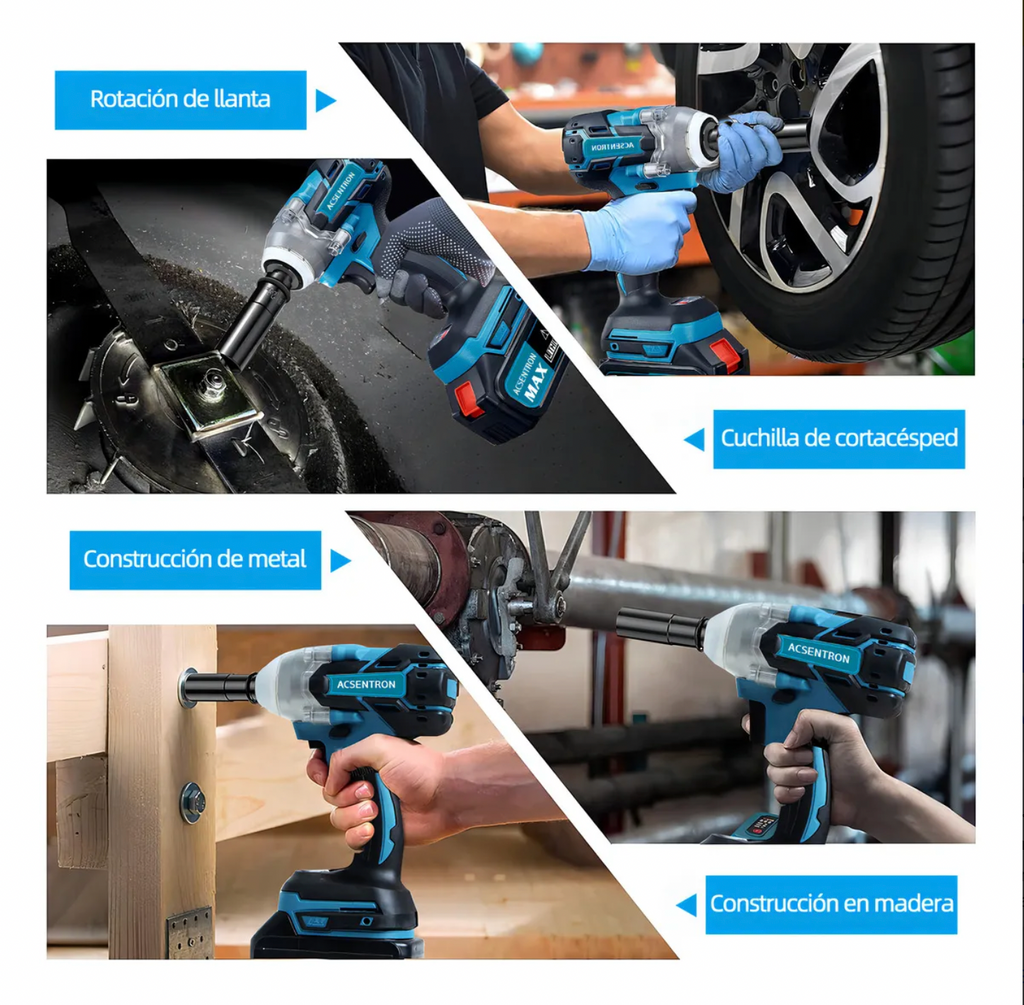 Llave de impacto Acsentrón