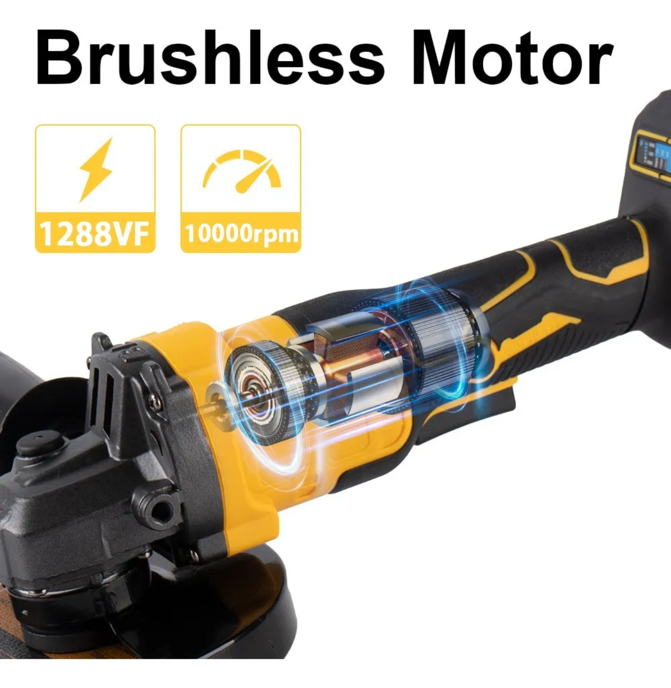 Esmeriladora inalámbrica Hecelo