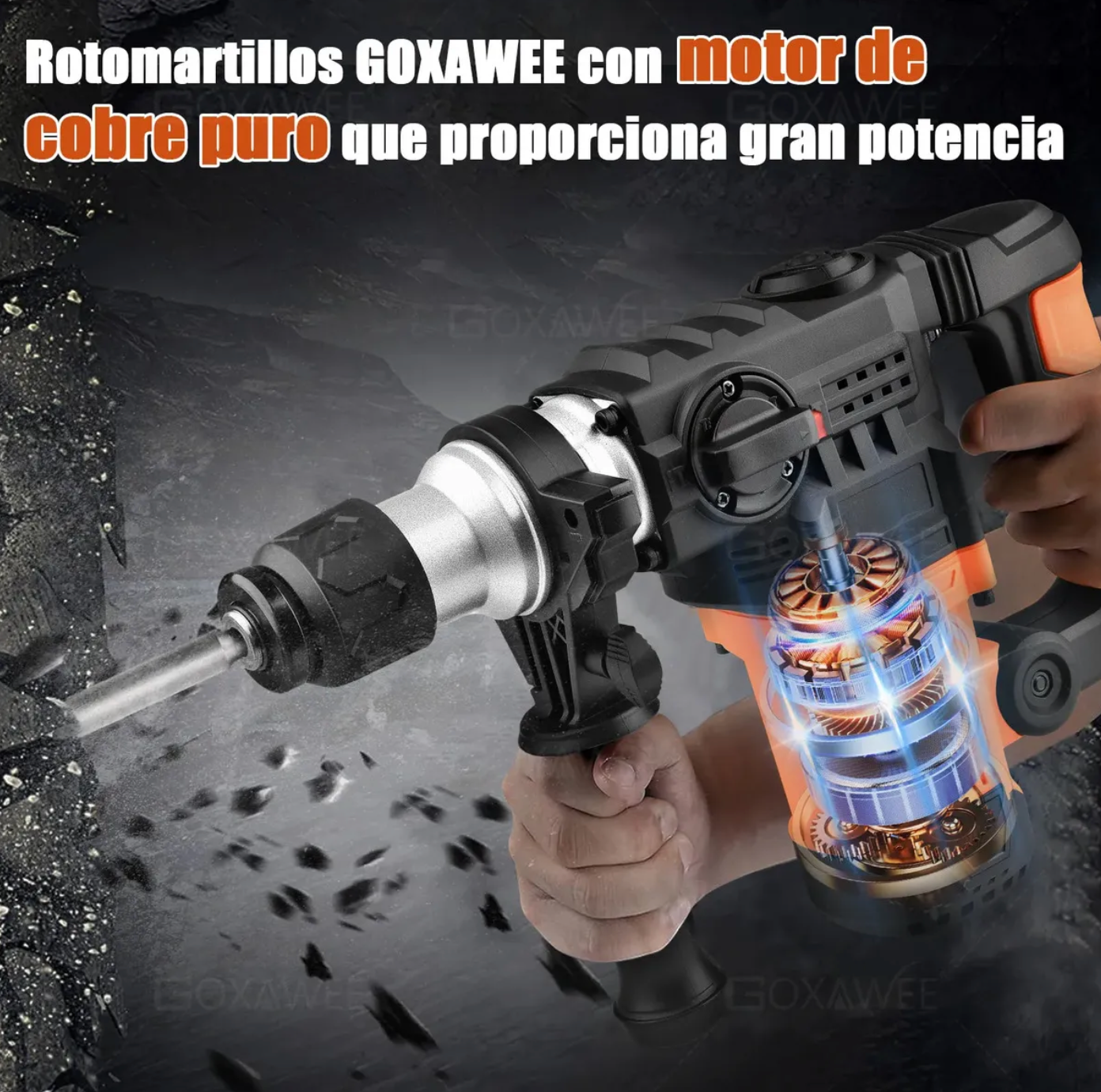 ROTOMARTILLO ELÉCTRICO GOXAWEE
