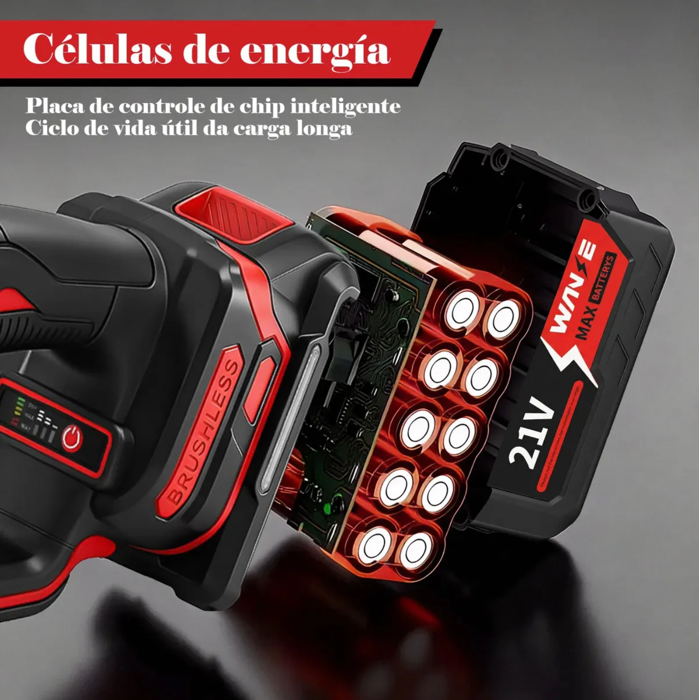 ESMERILADORA INALÁMBRICA WANSE